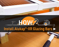 How to install Alukap-XR Glazing Bars