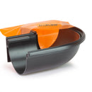 aluflow aluminium 90 deg external gutter angle grey main image