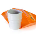 aluflow aluminium downpipe connector white main image
