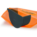 aluflow aluminium gutter stop end right grey main image