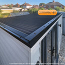 Corrapol-BT Corrugated Bitumen Pent Roof Flashing Insitu