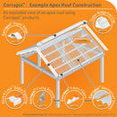 Corrapol Stormproof clear corrrugated plastic sheets apex exploded diagram [language-en]