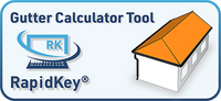 gutter calculator button for plastic and aluminium guttering