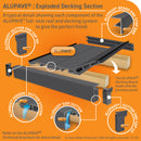 Alupave Exploded Decking Graphic Grey