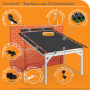 Corramet Black Corrugated Sheet Kit Exploded Lean To [language-en]