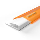 Hygicald-hygienic wall cladding j end trim white front view