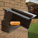 alukap ss wall eaves beam endcap Insitu - 01