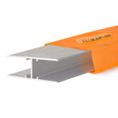 alukap xr 16mm aluminium h section front view
