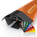 alukap xr ridge bar RAL Colour front view