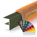 Alupave Aluminium Decking Endstop Bar Bespoke Powder Coated Front View