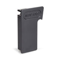 Alupave Aluminium Decking Gutter End Cap Grey LH Front View