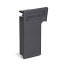 Alupave Aluminium Decking Gutter End Cap Grey LH Front View