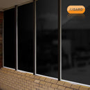 axgard black 3mm uv protected glazing sheet Insitu