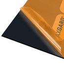 axgard black 3mm uv protected glazing sheet front view