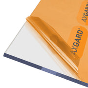 axgard clear 10mm uv protected glazing sheet front view