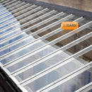 axgard clear 8mm uv protected glazing sheet Insitu