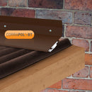 corrapol-bt top wall flashing Brown Insitu 01