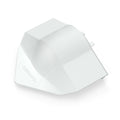 corrapol super ridge endcap White front view